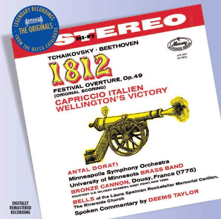 London Symphony Orchestra, Antál Dorati  Tchaikovsky: 1812 Overture  CD