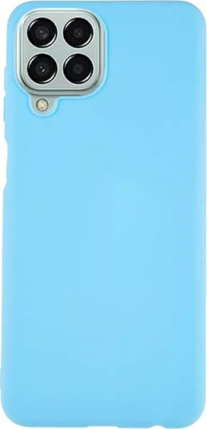 Samsung Galaxy M33 Deksel i Matt Fleksibel Plast - Lyse Blå