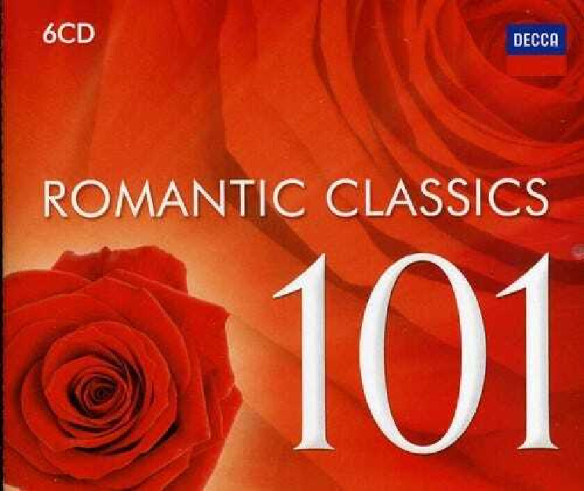 Diverse Klassisk  101 Romantic Classics  CD