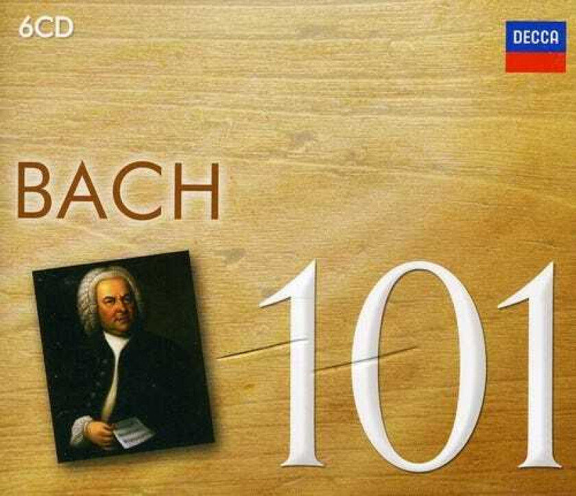 Diverse Klassisk  101 Bach  Decca Classics  CD