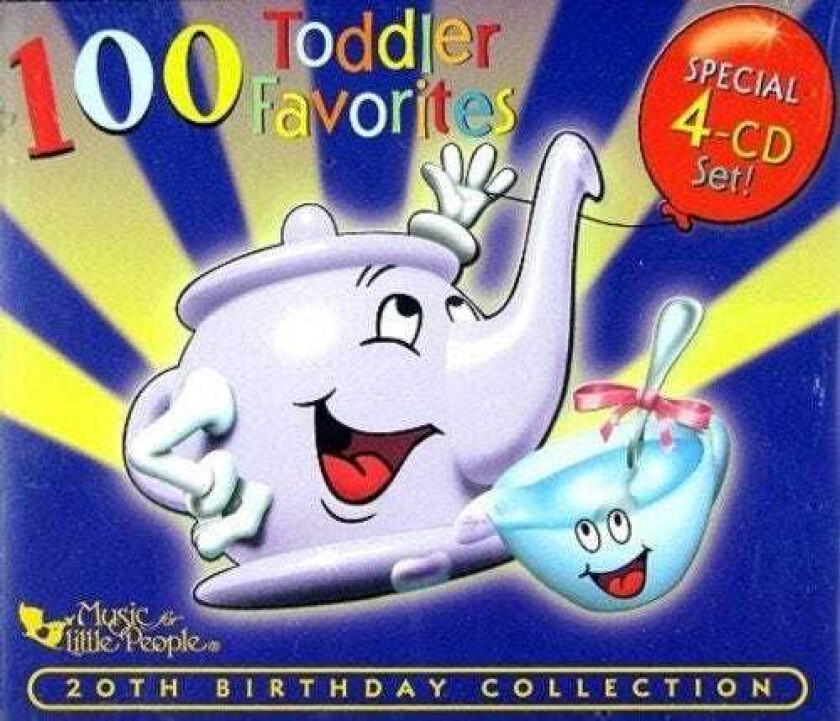 Diverse Barn  100 Toddler Favorites  CD