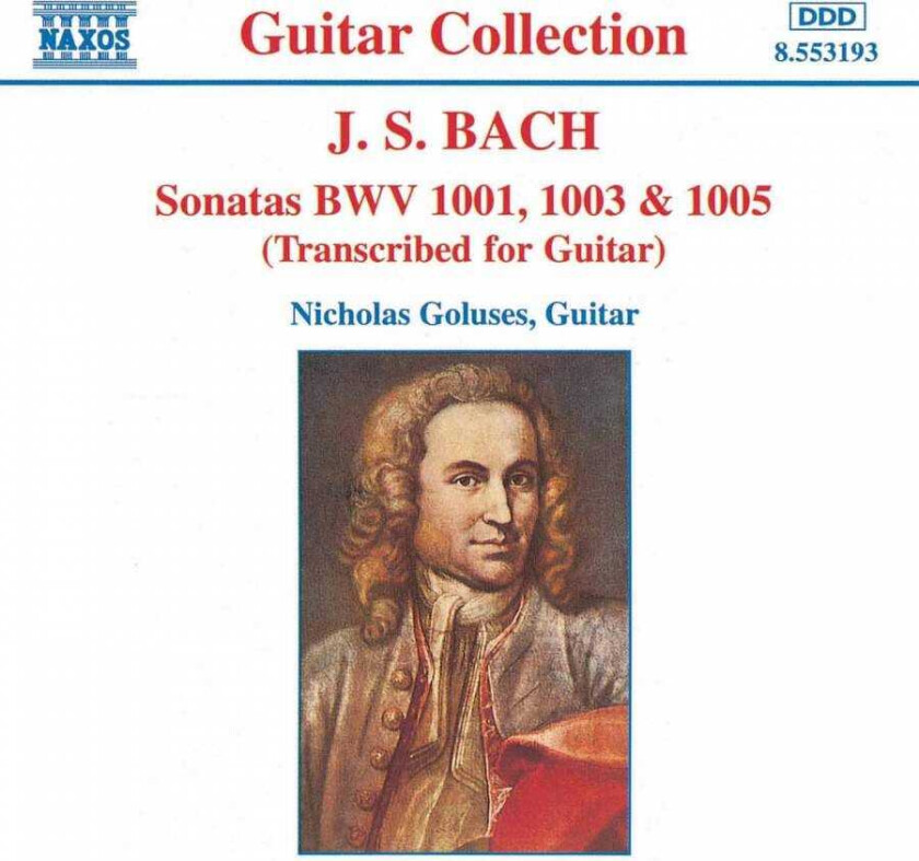 Bonnie Silver, Nicholas Goluses  Bach: Solo Violin Sonatas (trans Guitar)  CD