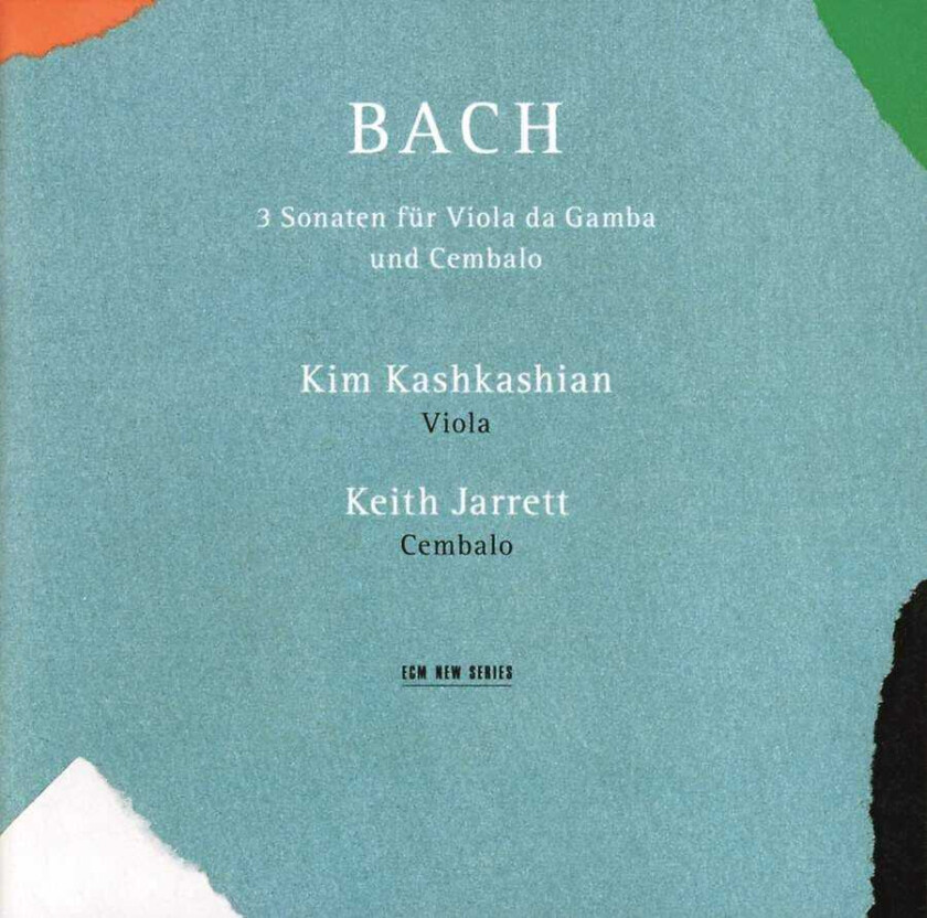 Kim Kashkashian, Peter Laenger, Keith Jarrett Bach: 3 Sonatas For Viola Da Gamba And Harpsichord CD