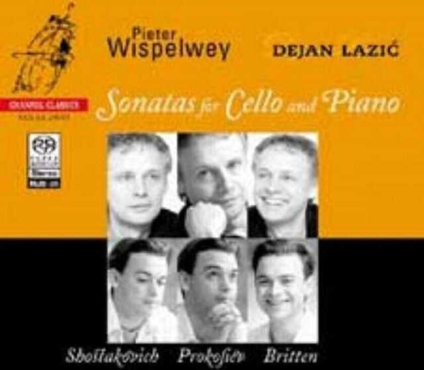 Dejan Lazic, Pieter Wispelwey Britten; Prokofiev; Shostakovich: Cello Sonatas CD