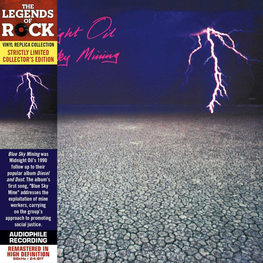 Midnight Oil Blue Sky Mining CD