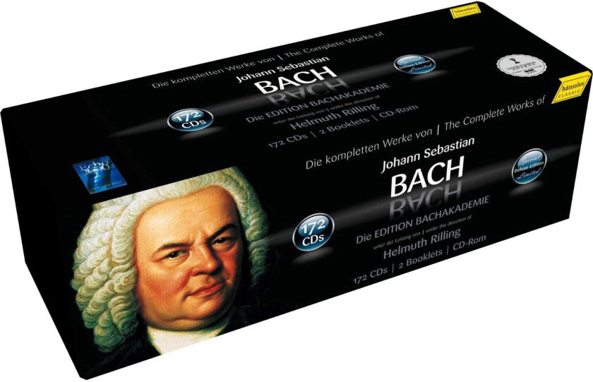 Bilde av Helmuth Rilling, BachCollegium Stuttgart, Gächinger Kantorei  Bach: The Complete Works Of Johann Sebastian Bach  CD