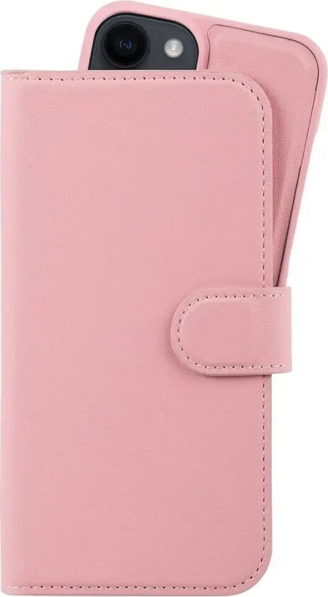 Holdit iPhone 14 / 13 Wallet Case Magnet Plus - Flip Deksel - Pink