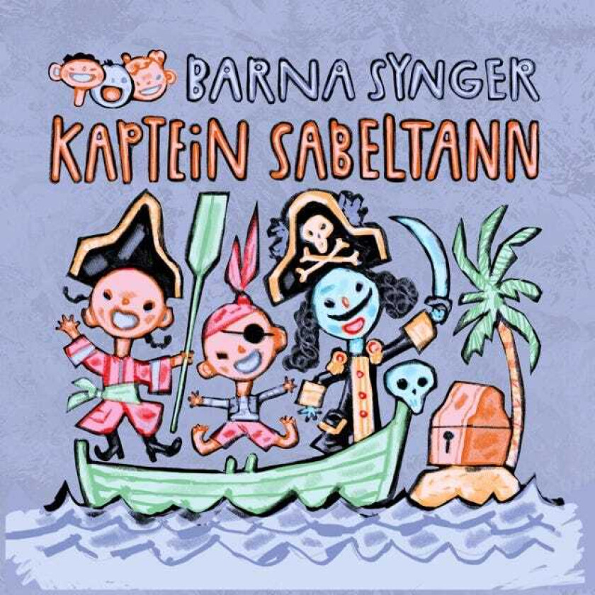 Diverse Barn Barna Synger Kaptein Sabeltann CD
