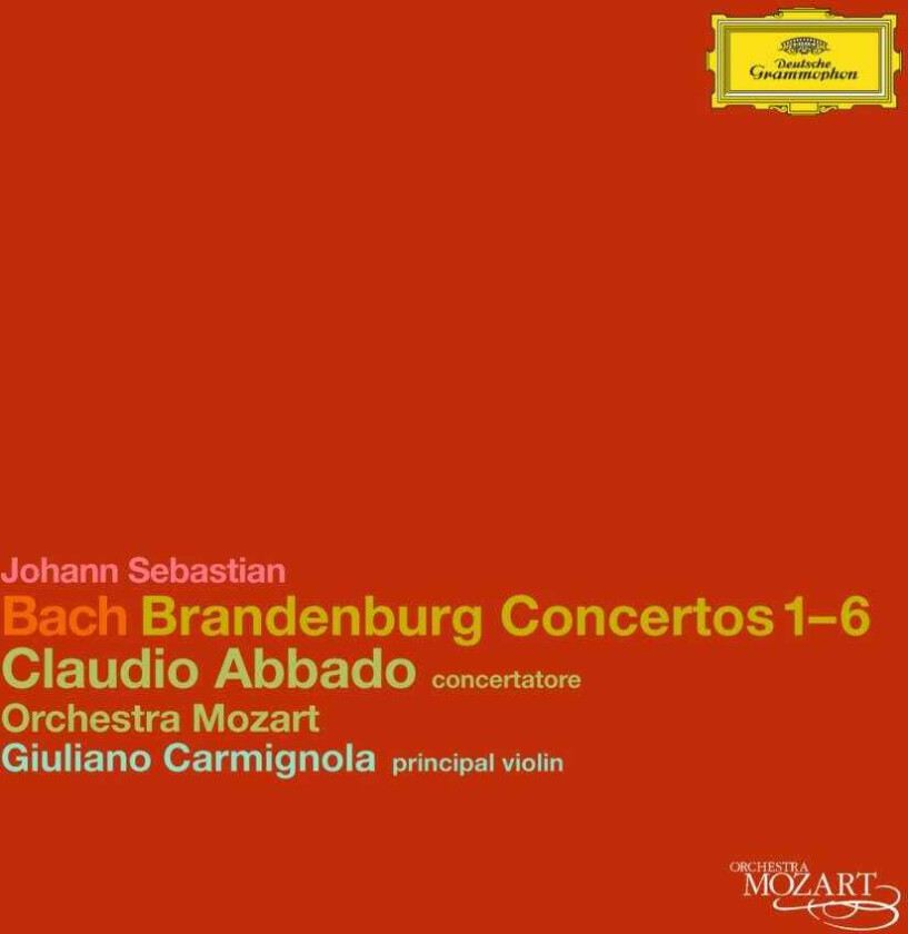 Orchestra Mozart, Claudio Abbado Bach: (6) Brandenburg Concertos CD