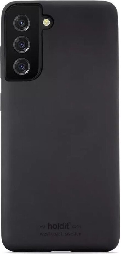 Holdit Samsung Galaxy S21+ (Plus) Soft Touch Silikon Deksel - Svart