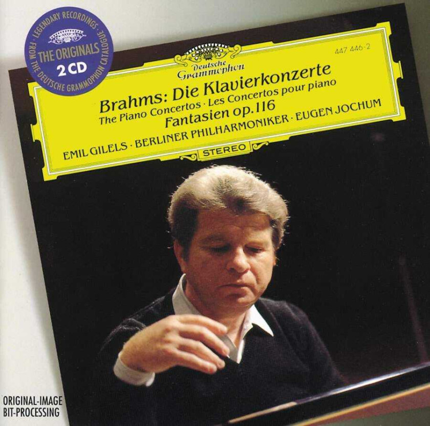 Klaus Scheibe, Eugen Jochum, Emil Gilels, Berlin Philharmonic Orchestra, Günther Breest Brahms: Piano Concertos Nos 1 & 2; Piano Pieces Op 116 CD