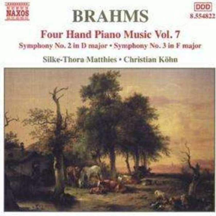 Christian Köhn, SilkeThora Matthies  Brahms: Piano Works for 4 hands, Vol 7  CD