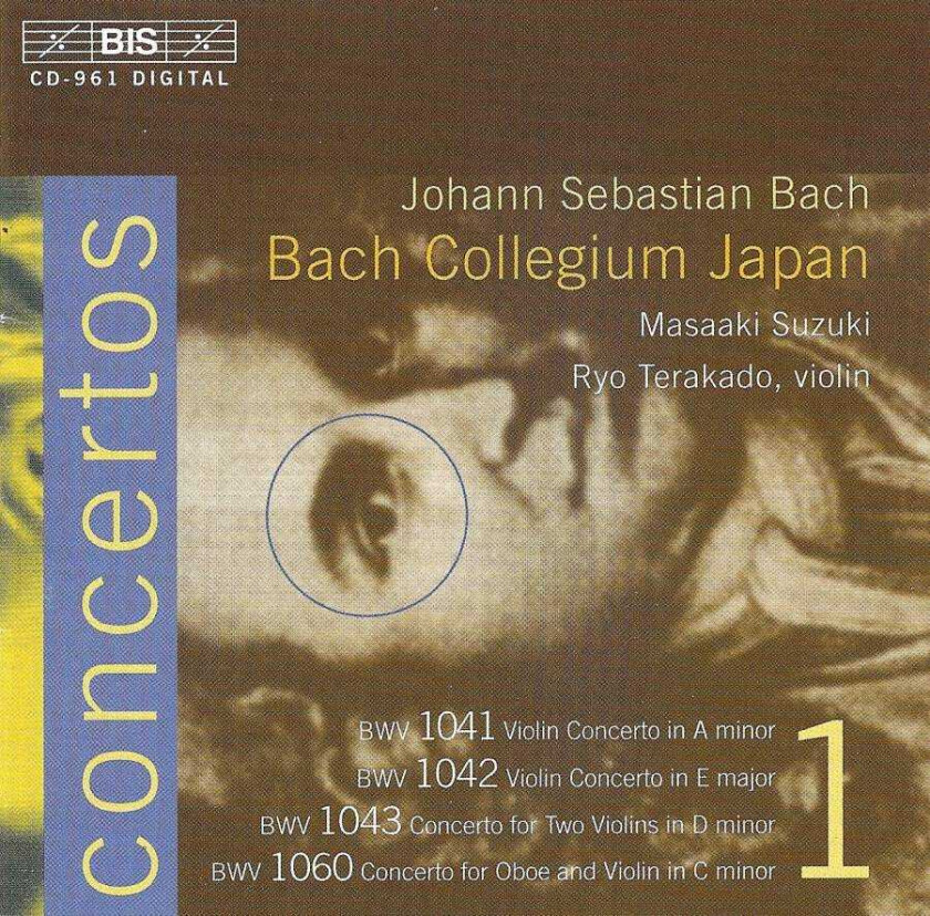 Bach Collegium Japan Orchestra, Masaaki Suzuki, Marcel Ponseele, Ryo Terakado, Natsumi Wakamatsu Bach: Concertos, Vol 1 CD