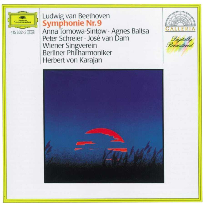 Berlin Philharmonic Orchestra, Peter Schreier, Agnes Baltsa, Anna TomowaSintow, Herbert Von Karajan, Vienna Singverein Choir, José Van Dam Beethoven: Choral Symphony CD