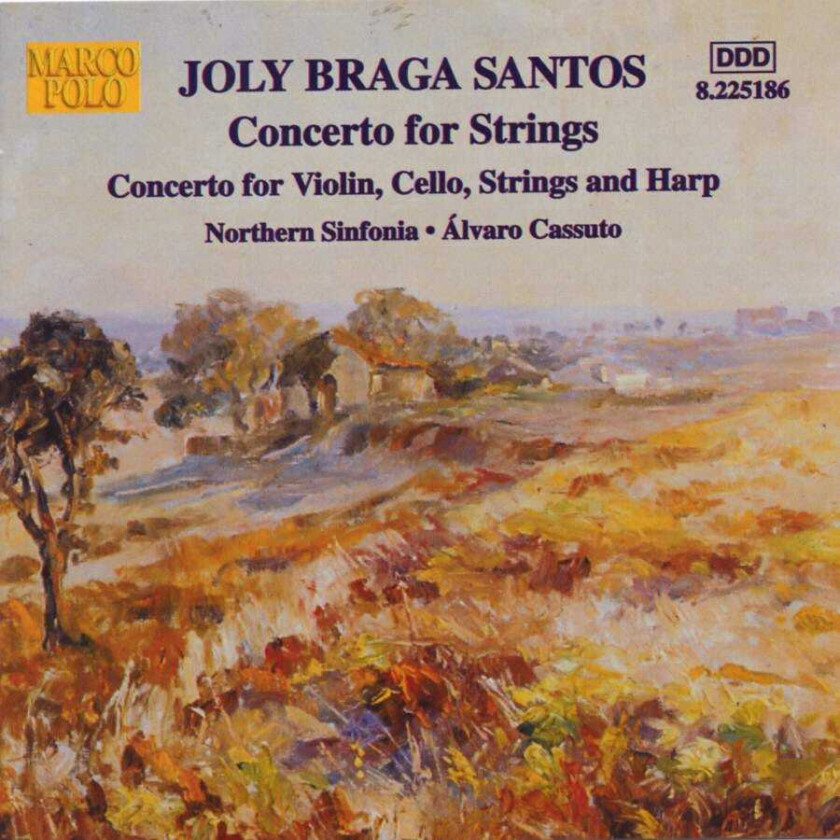 Alexander Somov, Northern Sinfonia Orchestra, Álvaro Cassuto, Joly Braga Santos, Sue Blair  Braga Santos: Music for Strings  CD