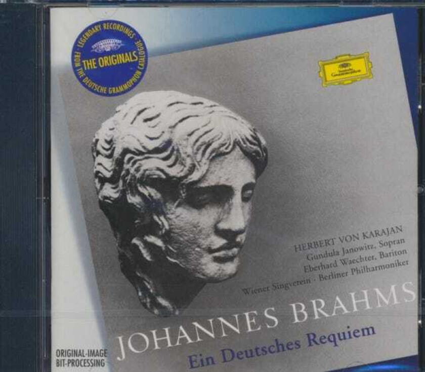 Berlin Philharmonic Orchestra, Eberhard Waechter, Herbert Von Karajan, Vienna Singverein Choir, Gundula Janowitz  Brahms: Ein Deutsches Requiem  CD