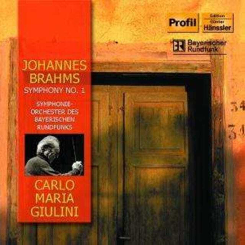 Carlo Maria Giulini, Bavarian Radio Symphony Orchestra  Brahms: Symphony No 1  CD