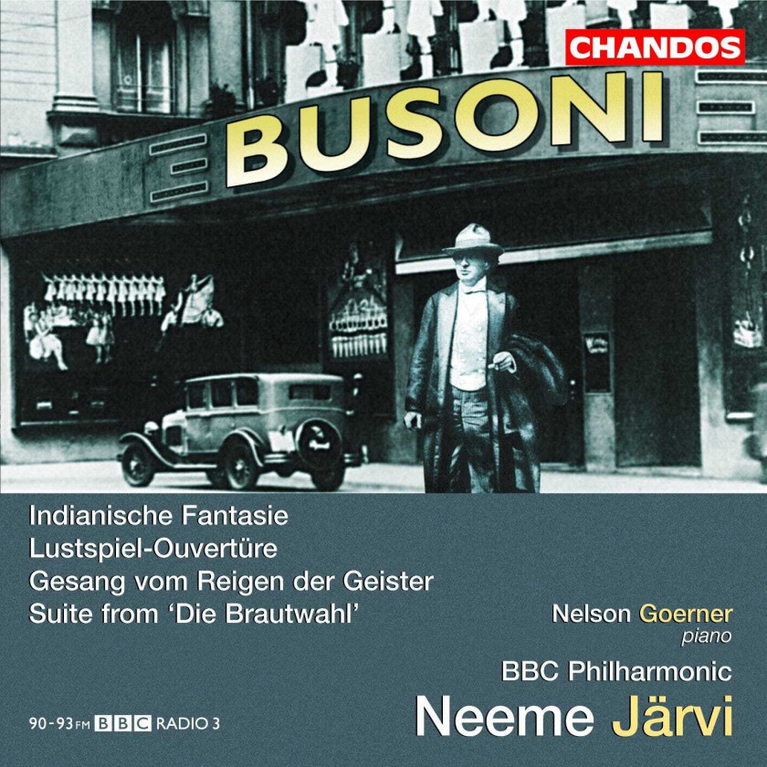 BBC Philharmonic Orchestra, Nelson Goerner, Neeme Järvi  Busoni: Orchestral Works, Vol 2  CD