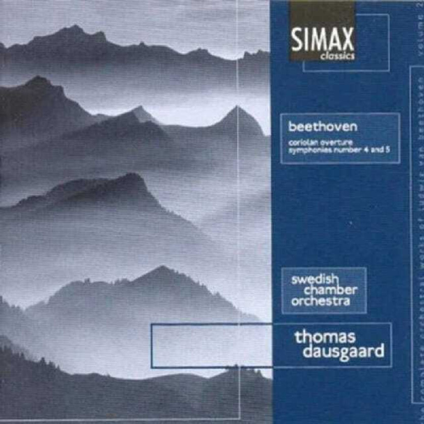 Thomas Dausgaard, Swedish Chamber Orchestra Beethoven: Symphonies No. 4 & 5; Coriolan Overture CD