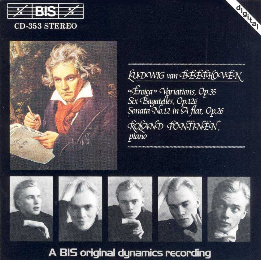 Roland Pöntinen Beethoven: Piano Music CD