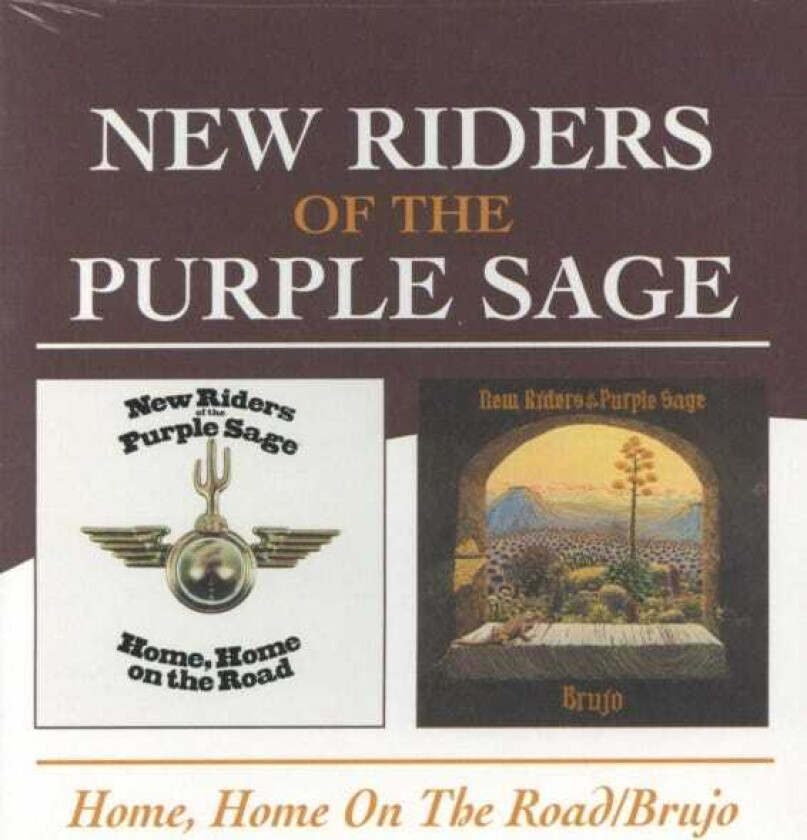 New Riders Of The Purple Sage  Brujo/Home Home On The Road  CD