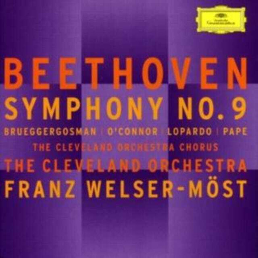 Frank Lopardo, Franz WelserMöst, René Pape, Kelley O'Connor, Measha Brueggergosman, Cleveland Orchestra, Cleveland Orchestra Chorus  Beethoven: Symphony No 9  CD