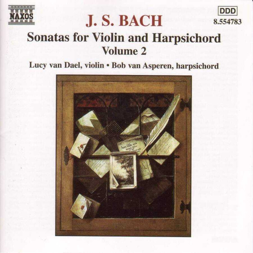 Bob Van Asperen, Lucy Van Dael  Bach: Violin Sonatas, Volume 2  CD