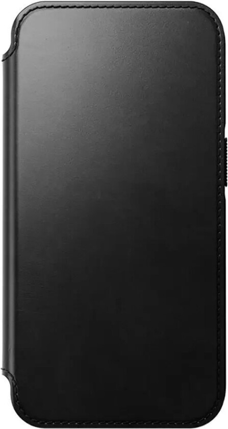 iPhone 14 Pro Modern Leather Folio Deksel - MagSafe Kompatibel - Svart