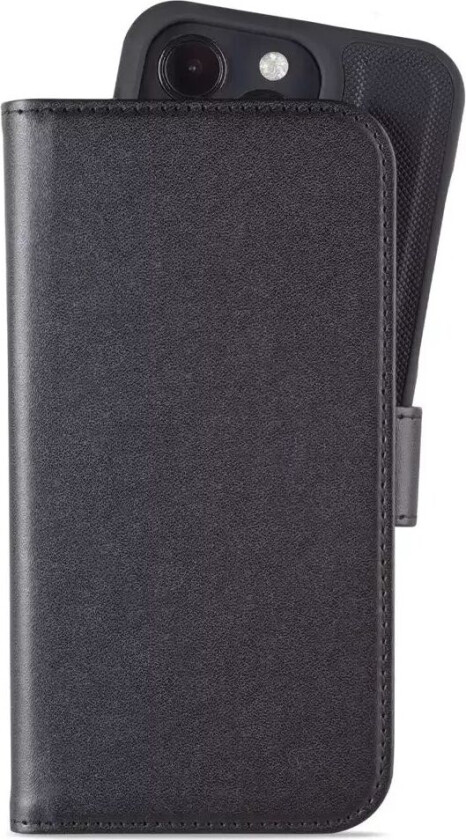 Holdit iPhone 14 Pro Wallet Magnet Deksel - Black