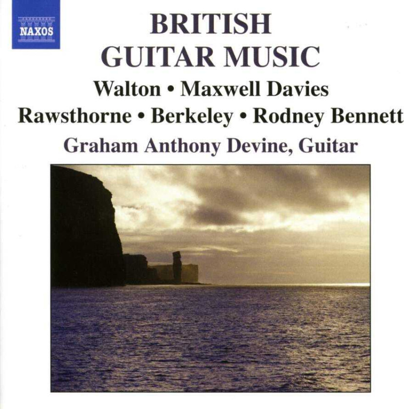 Alan Rawsthorne, Peter Maxwell Davies, Graham Anthony Devine British Guitar Works CD