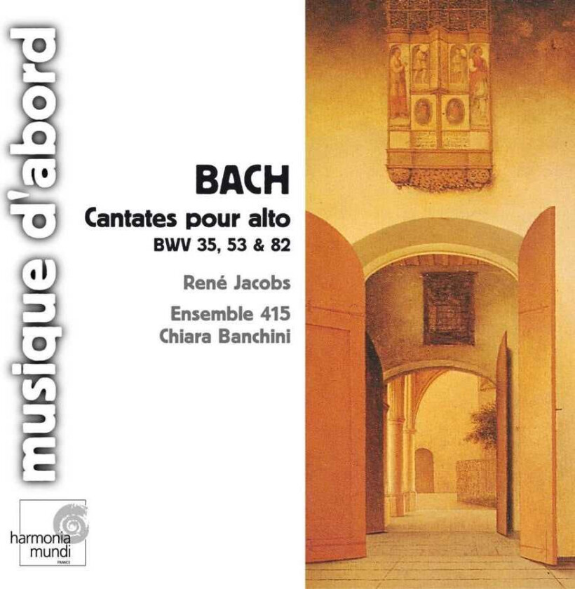 Chiara Banchini, René Jacobs, Ensemble 415 Choir  Bach: Cantatas for Alto  CD