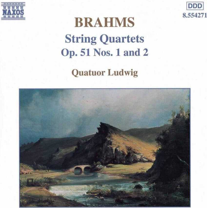 Ludwig Quartet Choir, Paul Myers, Roy Emerson Brahms: String Quartets Nos 1 & 2 CD