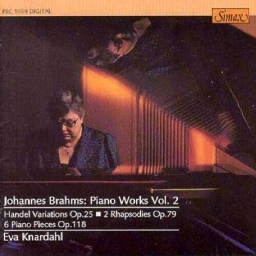Eva Knardahl, Arne Akselberg Brahms: Piano Works, Vol. 2 CD