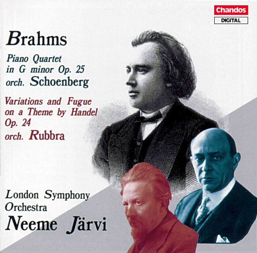 London Symphony Orchestra, Neeme Järvi, Ralph Couzens, Brian Couzens  Brahms: Chamber Works: orchestrated  CD