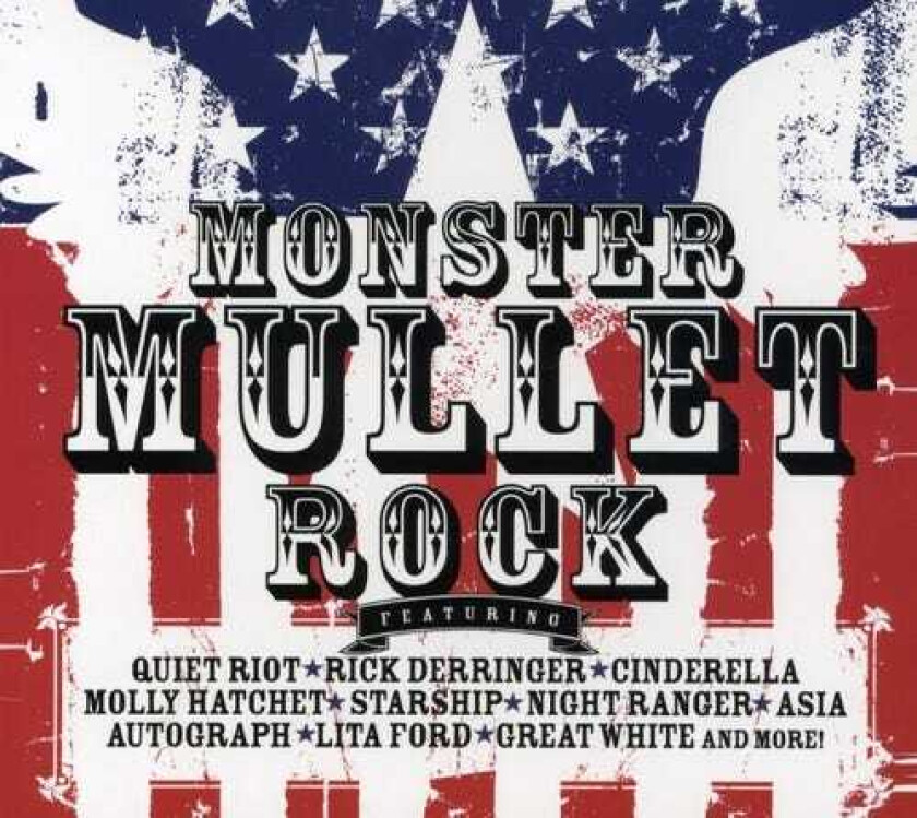 Diverse Artister, Diverse Hardrock  Monster Mullet Rock  CD