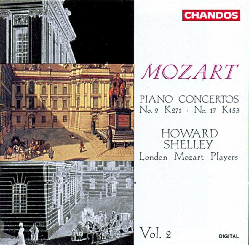 London Mozart Players Orchestra, Ralph Couzens, Howard Shelley, Ben Connellan Mozart: Piano Concertos, Vol. 2 CD