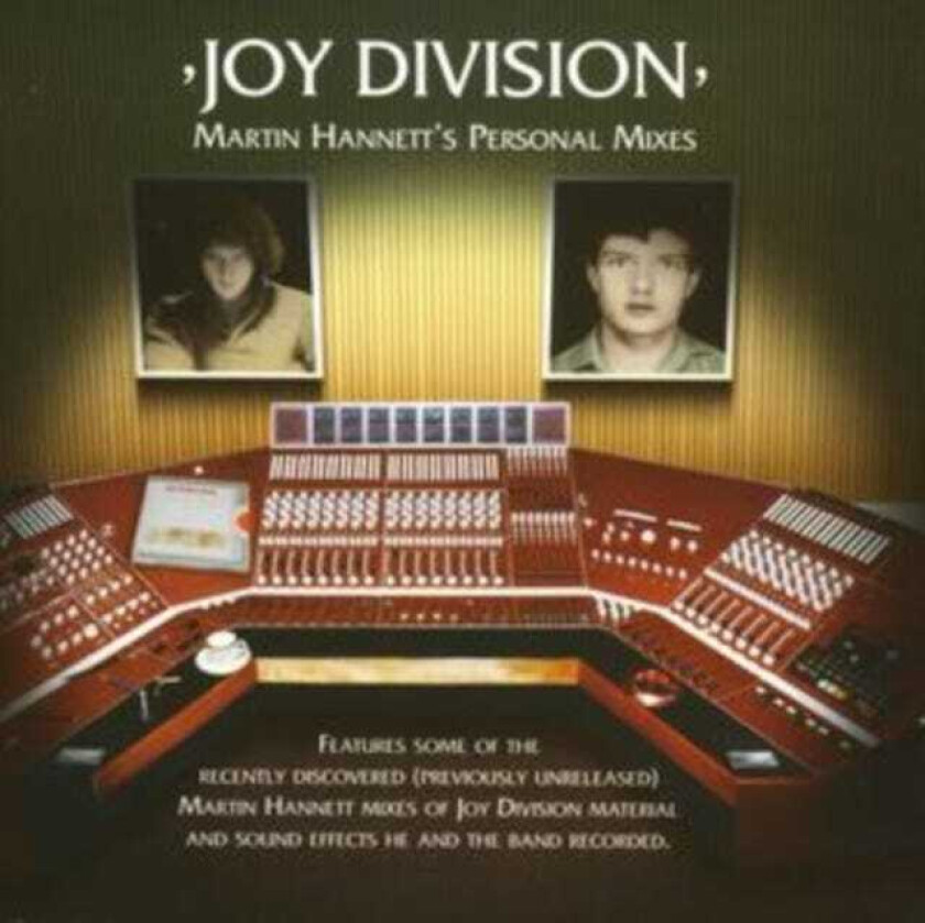 Joy Division Martin Hannett's Personal Mixes CD
