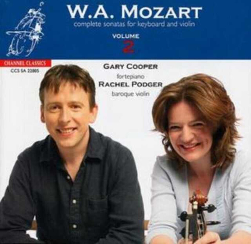 Rachel Podger, Gary Cooper (Piano)  Mozart: Complete Sonatas for Keyboard & Violin, Vol 2  CD