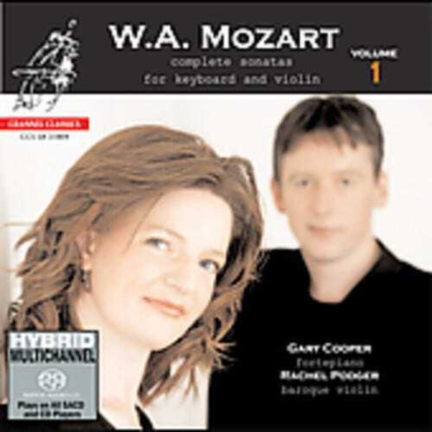 Rachel Podger, Gary Cooper (Piano) Mozart: Complete Sonatas for Violin and Keyboard, Vol 1 CD