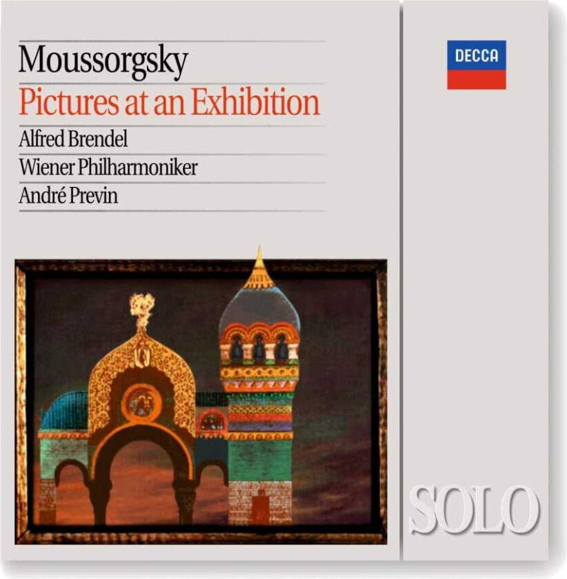 André Previn, Alfred Brendel, Vienna Philharmonic Orchestra Mussorgsky: Pictures at an Exhibition CD