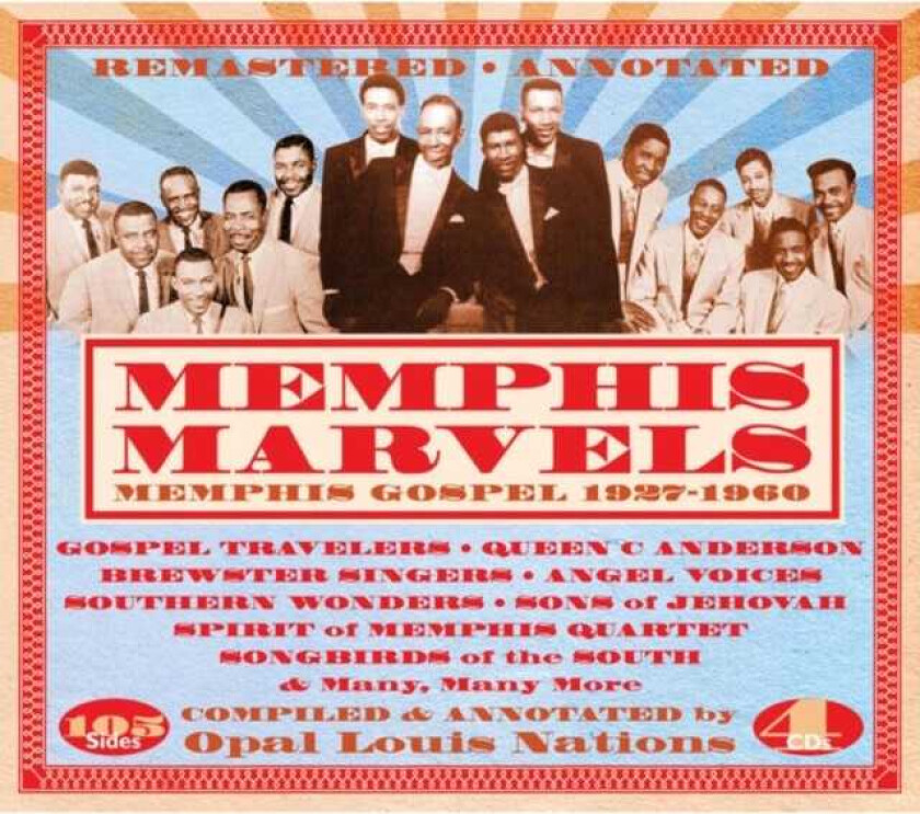 Diverse Gospel, Diverse Artister Memphis Marvels: Memphis Gospel 19271960 CD