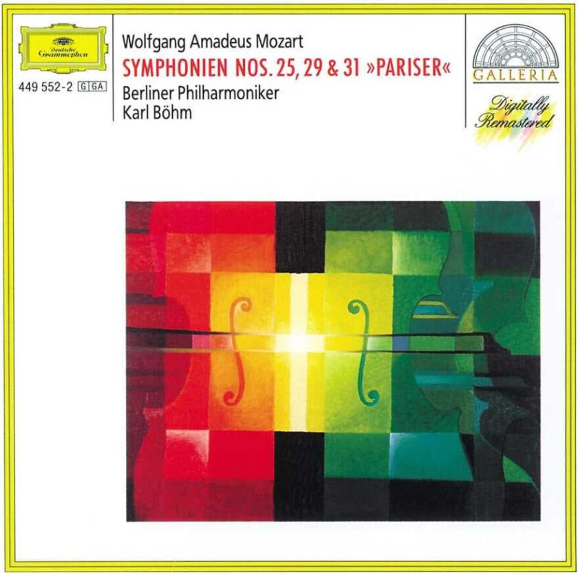Karl Böhm, Berlin Philharmonic Orchestra Mozart: Symphonies 25, 29 & 31 CD