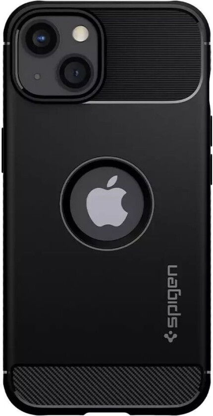 iPhone 13 Rugged Armor Bakdeksel - Svart