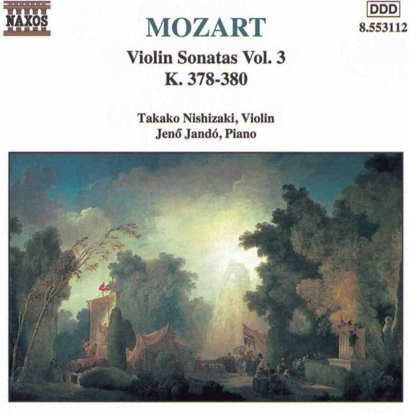 Murray Khouri, Jenö Jandó, Takako Nishizaki Mozart: Violin Sonatas, Vol 3 CD