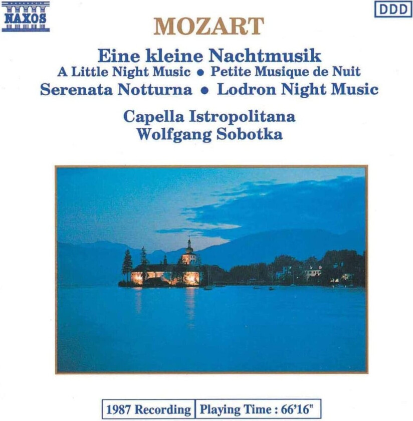 Capella Istropolitana Orchestra, Wolfgang Sobotka  Mozart: Serenades and Divertimenti  CD