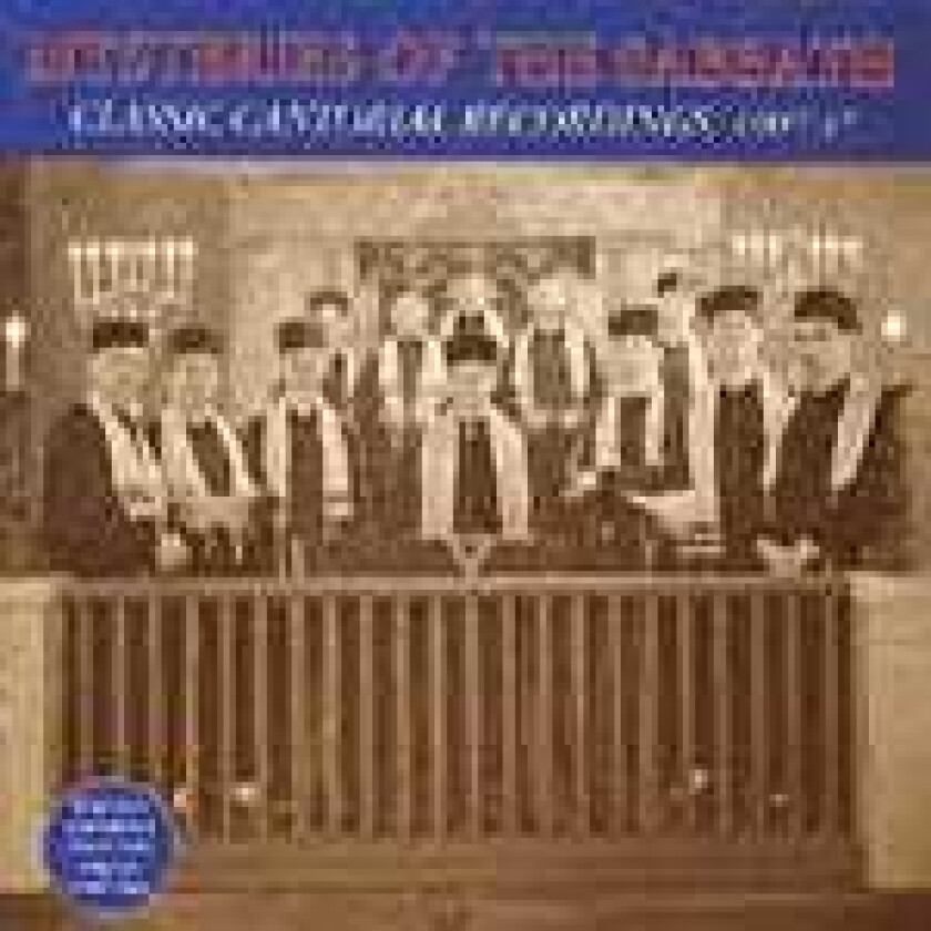 Diverse World Music  Mysteries Of The Sabbath: Classic Cantorial Recordings 190747  CD