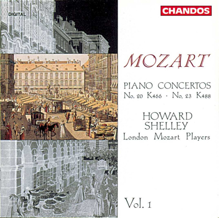 London Mozart Players Orchestra, Howard Shelley, R. Couzens, B. Couzens  Mozart: Piano Concertos 20 & 23  CD