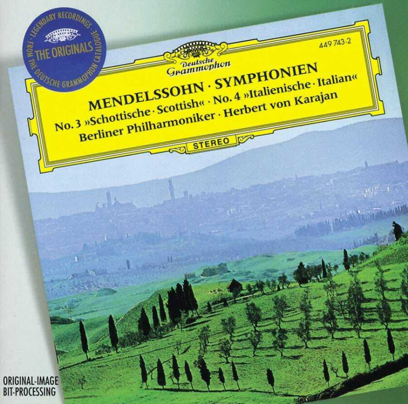Berlin Philharmonic Orchestra, Herbert Von Karajan, Hans Weber, Günter Hermanns Mendelssohn: Symphonies 3 & 4 CD