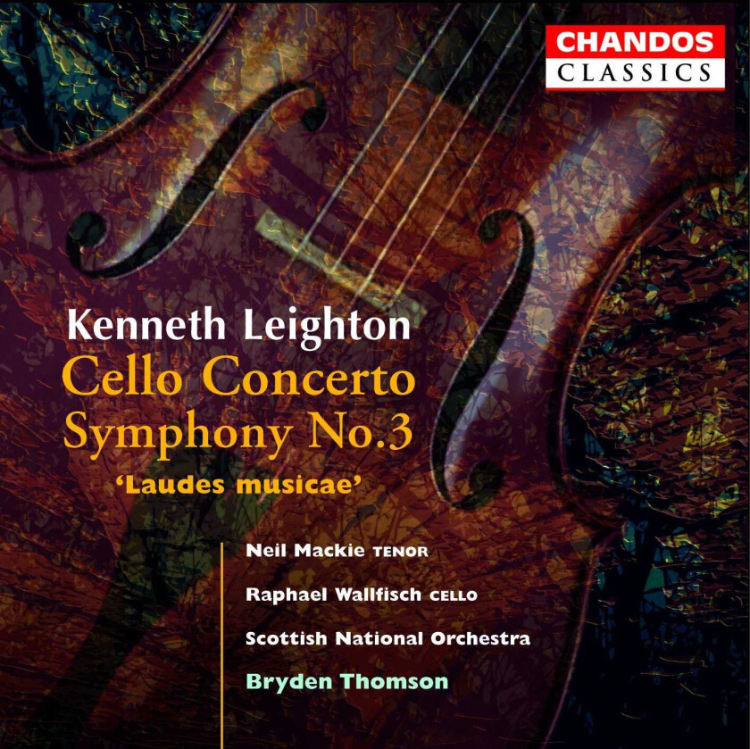 Neil Mackie, Royal Scottish National Orchestra, Raphael Wallfisch, Kenneth Leighton, Bryden Thomson Leighton: Cello Concerto; Symphony No 3 CD
