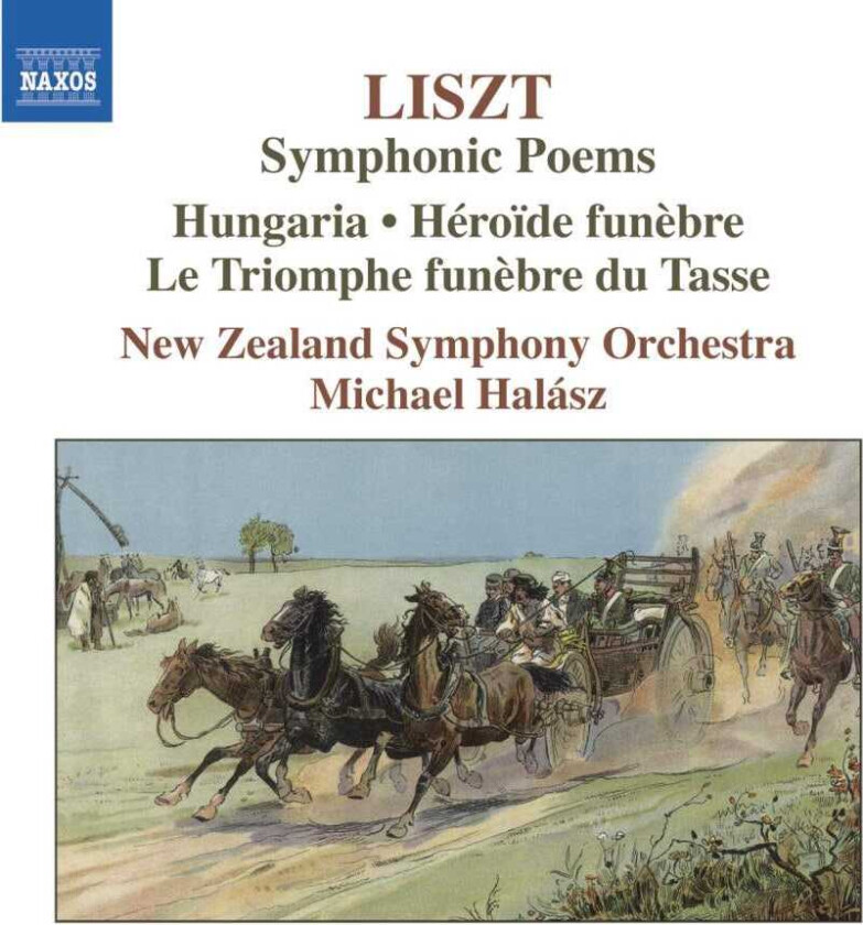 Michael Halász, New Zealand Symphony Orchestra  Liszt: Symphonic Poems, Vol 4  CD